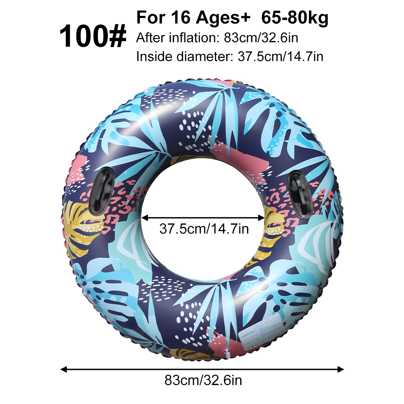 1 pièce de flotteurs et tubes gonflables pour piscine