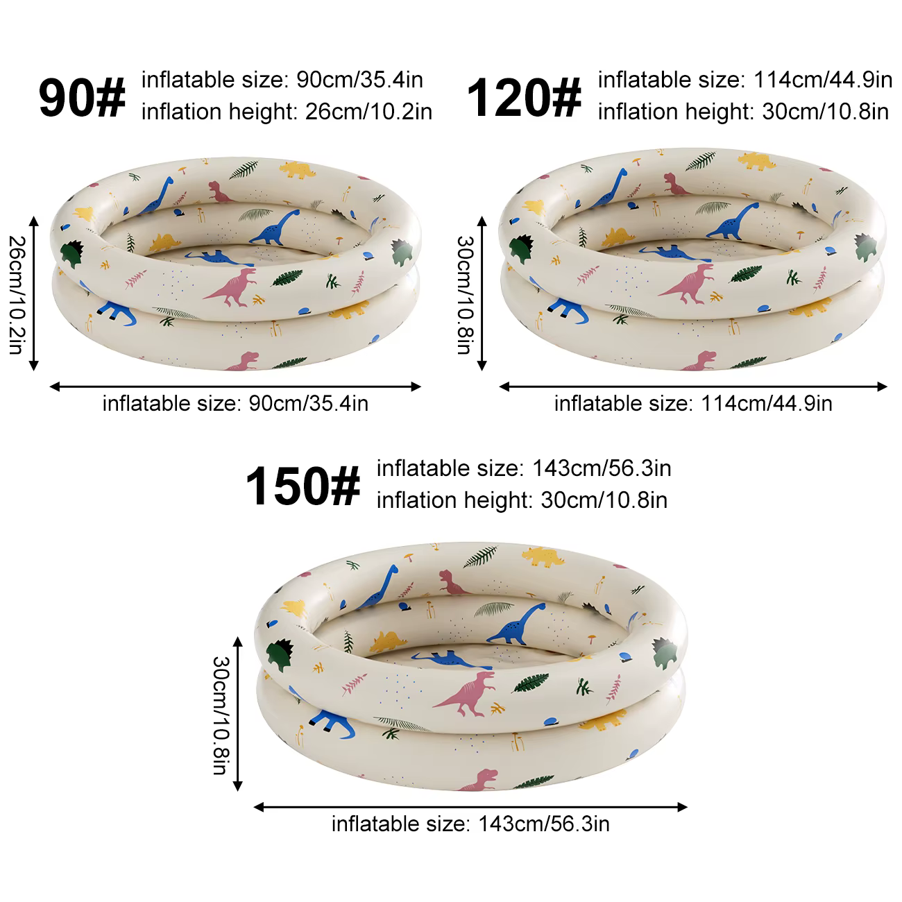Piscine gonflable 1 pièce