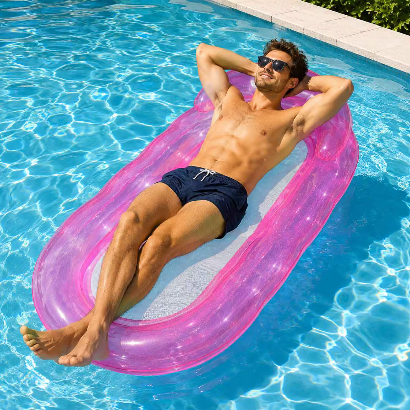 1PC Flotteur gonflable pour piscine