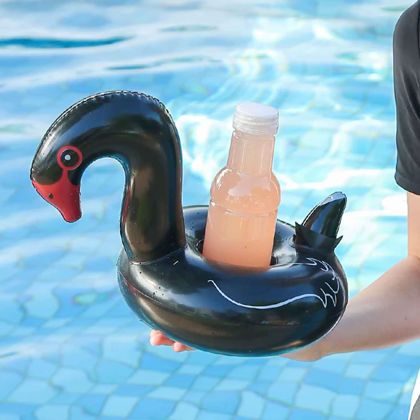 1PC Porte-boissons gonflable pour piscine