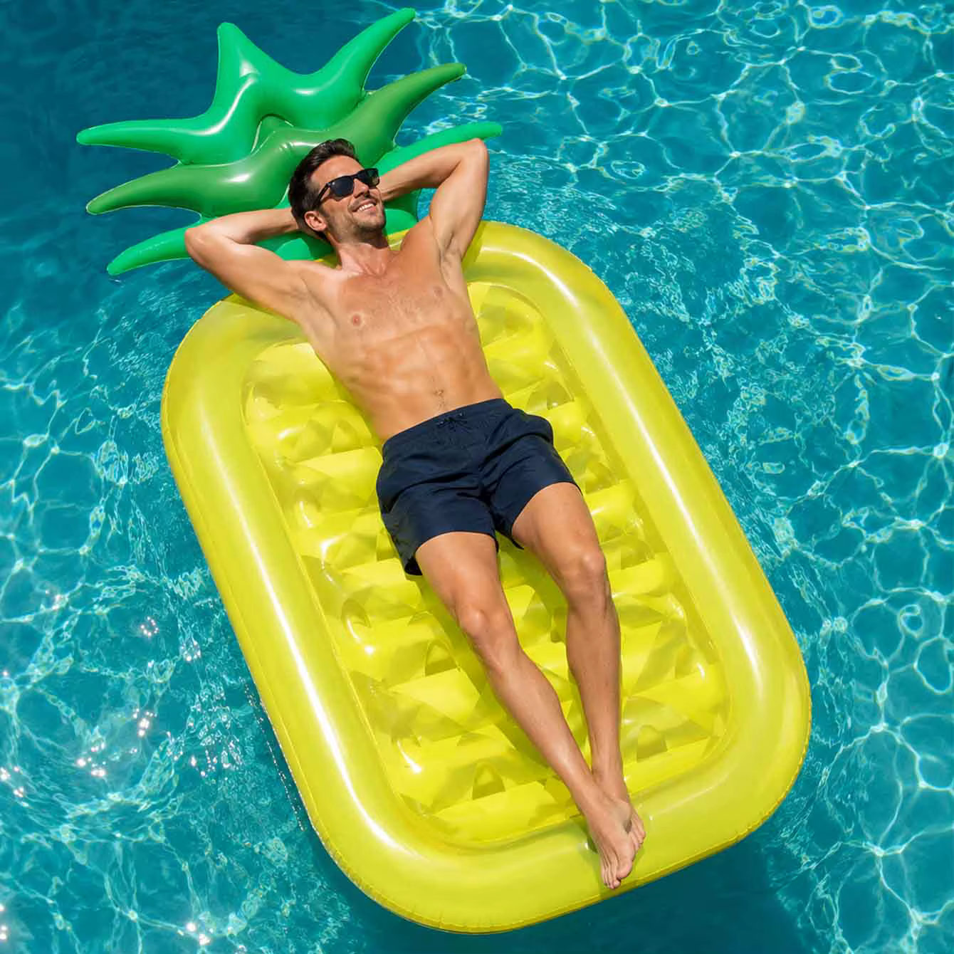 Flotteur de piscine gonflable, flotteurs de piscine gonflables, radeau gonflable pour l'été, chaise longue géante pour piscine, amusement estival pour piscine, lac, plage