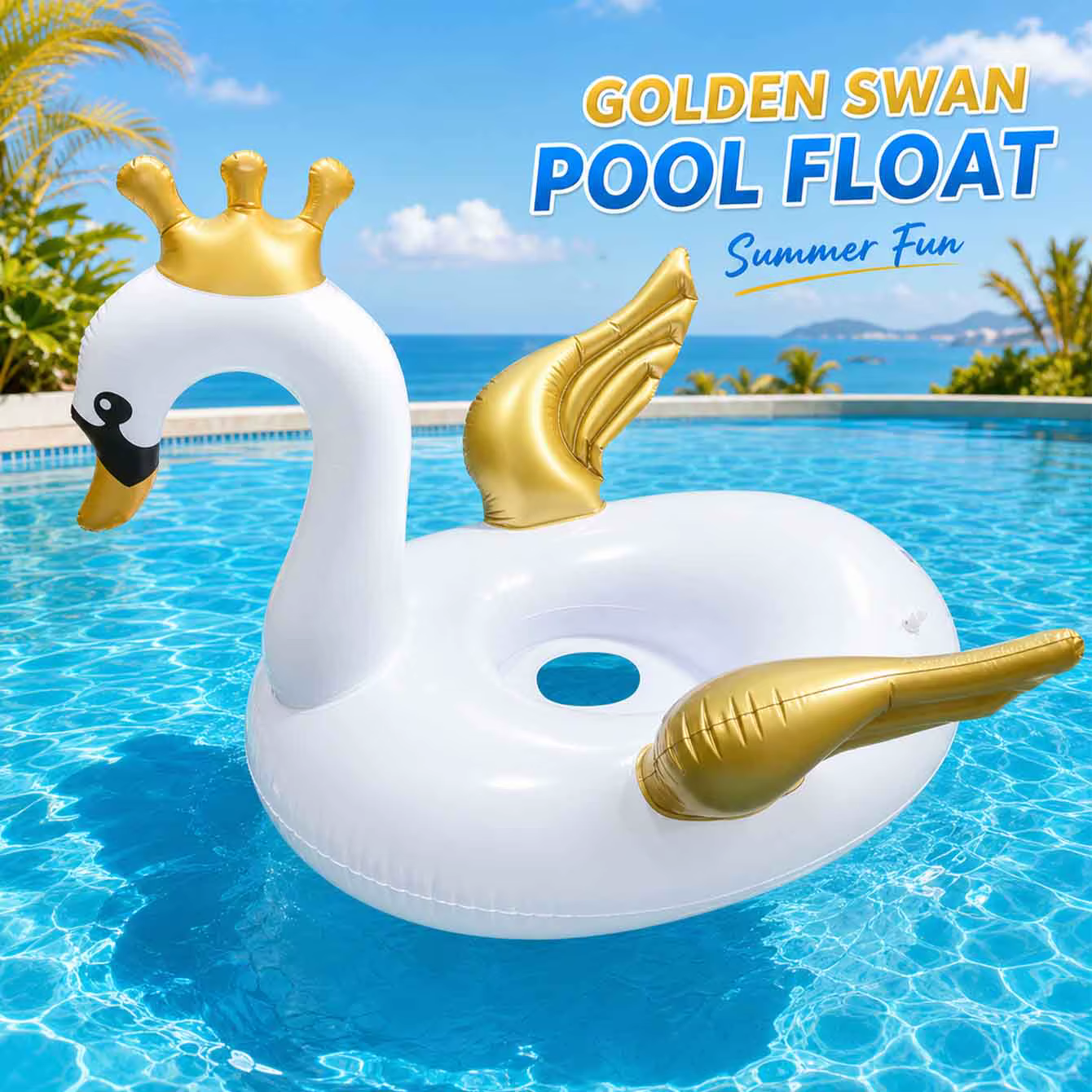 1 pièce Flotteur de piscine gonflable