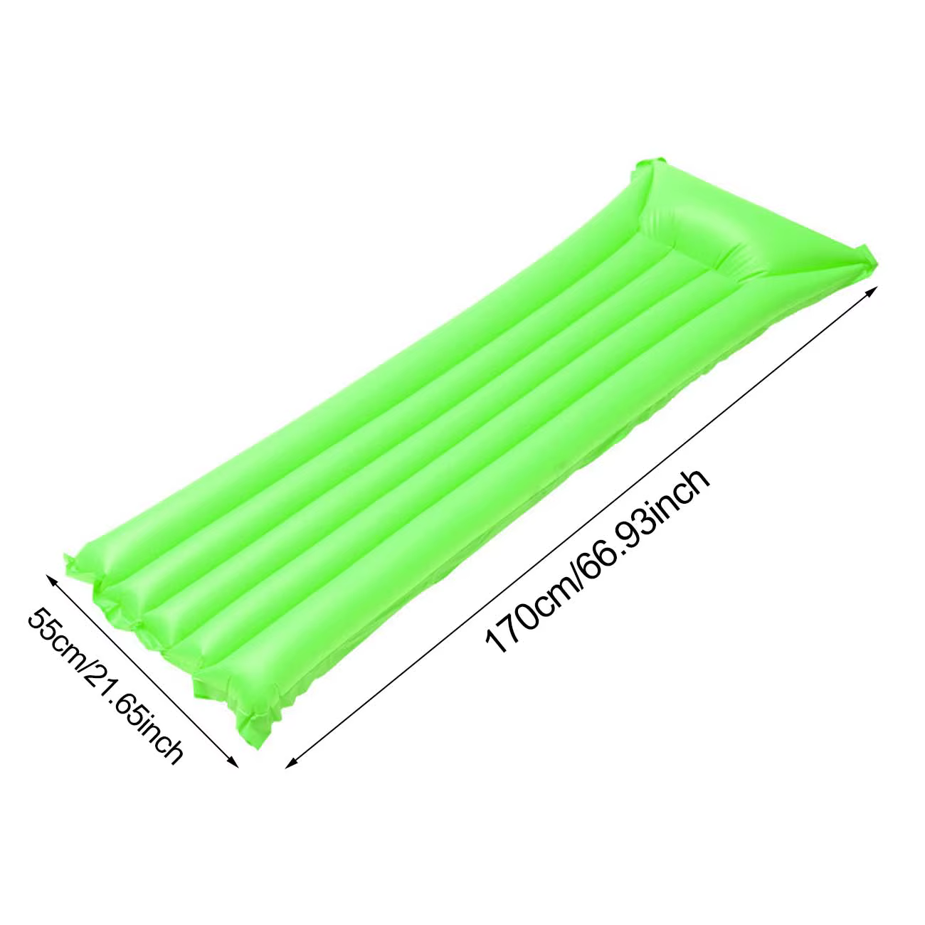1PC Flotteur de piscine gonflable avec oreiller de tête