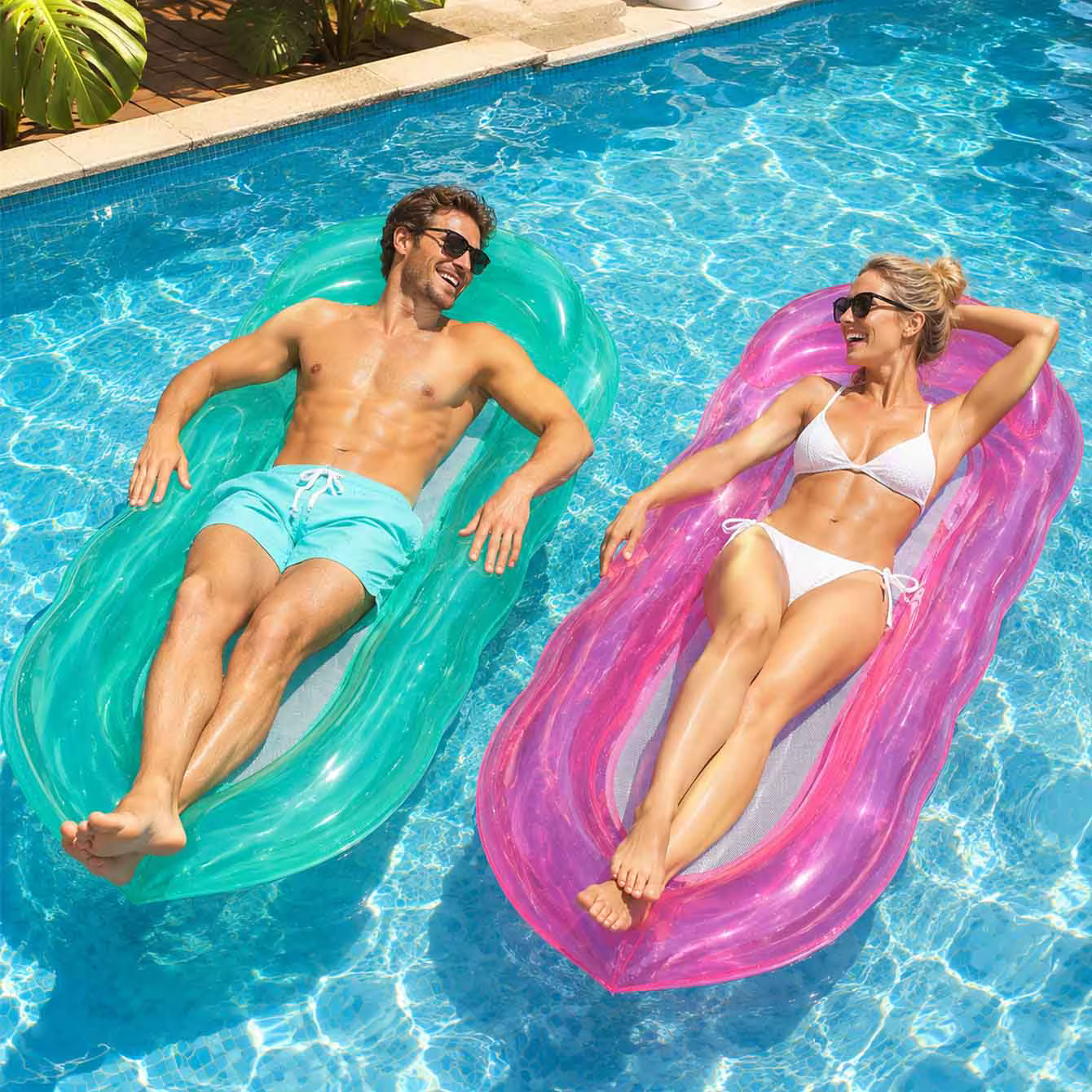 1PC Flotteur gonflable pour piscine