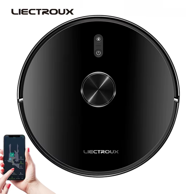 (Pour liectroux/LILIN X6)Liectroux vadrouille originale pour Robot aspirateur X6,3 pièces/paquet