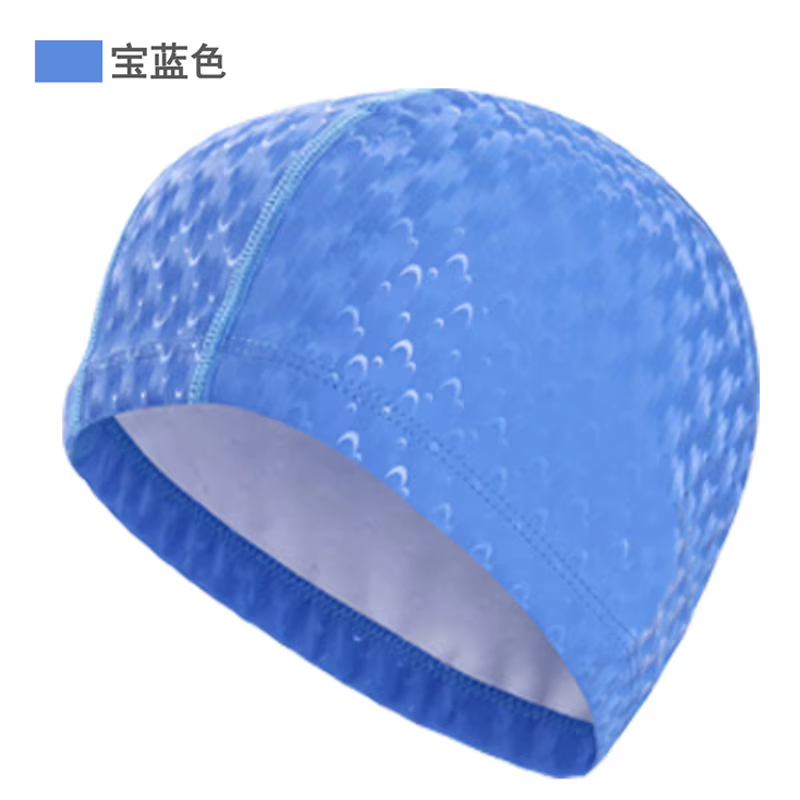 Chapeau de piscine en PU pour hommes/femmes adultes
