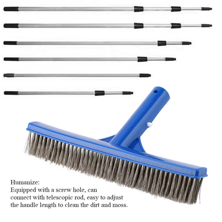 Brosse en acier pour piscine