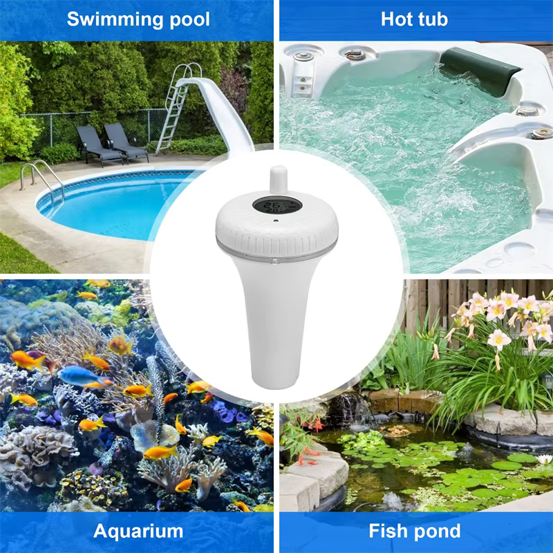 INKBIRD Piscine Flottant Therye.com IBS-P01B Bluetooth IPX7 Baignoire Spa Bain À Remous Étangs De Poissons Mesure De La Température Mètre