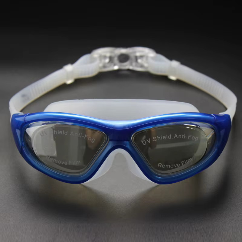 Lunettes de natation à grande monture pour hommes et femmes
