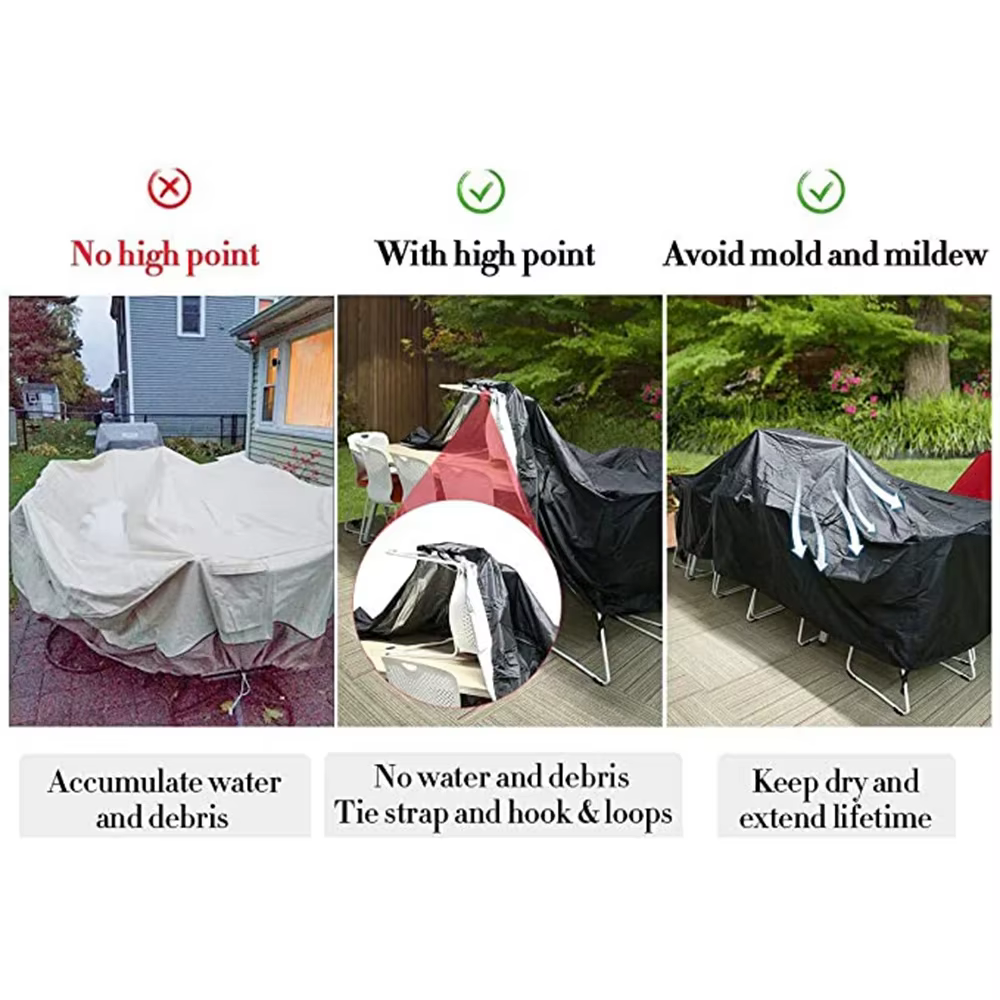 Housses imperméables pour meubles de jardin