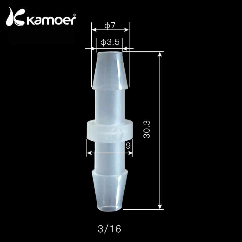 Kamoer-Connecteur de tube en PP pour pompe péristaltique