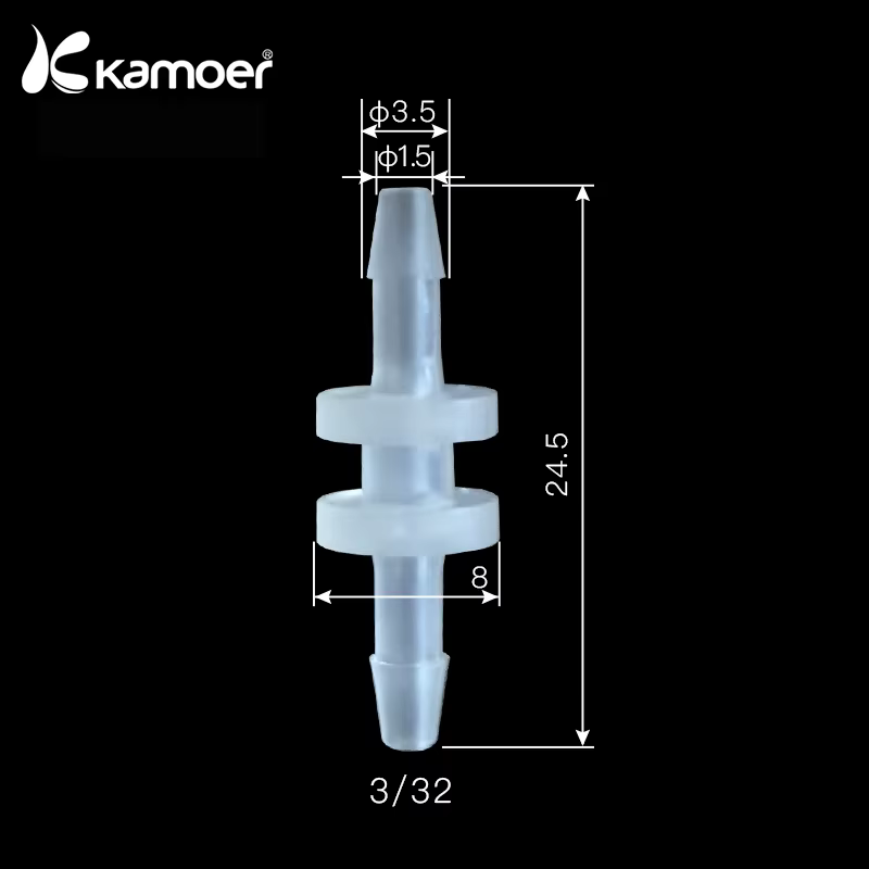 Kamoer-Connecteur de tube en PP pour pompe péristaltique