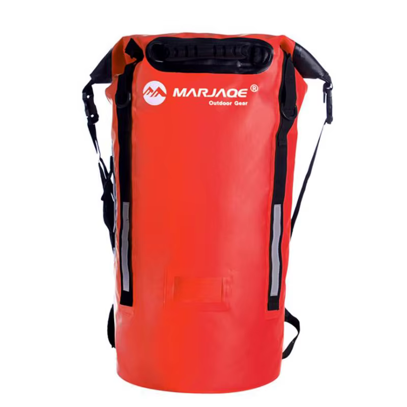 MARJAQE 40L natation sac étanche professionnel Camping en plein air sac sec bouée Mochila Trekking stockage