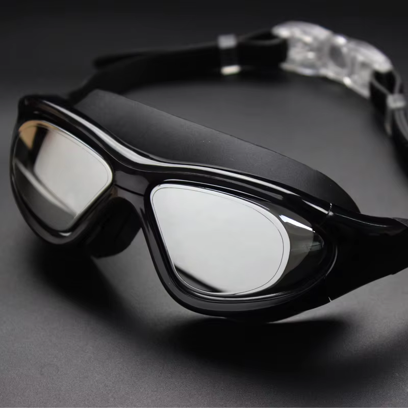 Lunettes de natation à grande monture pour hommes et femmes