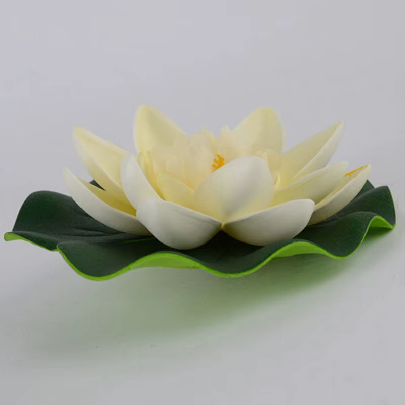 Fleur flottante artificielle de nénuphar