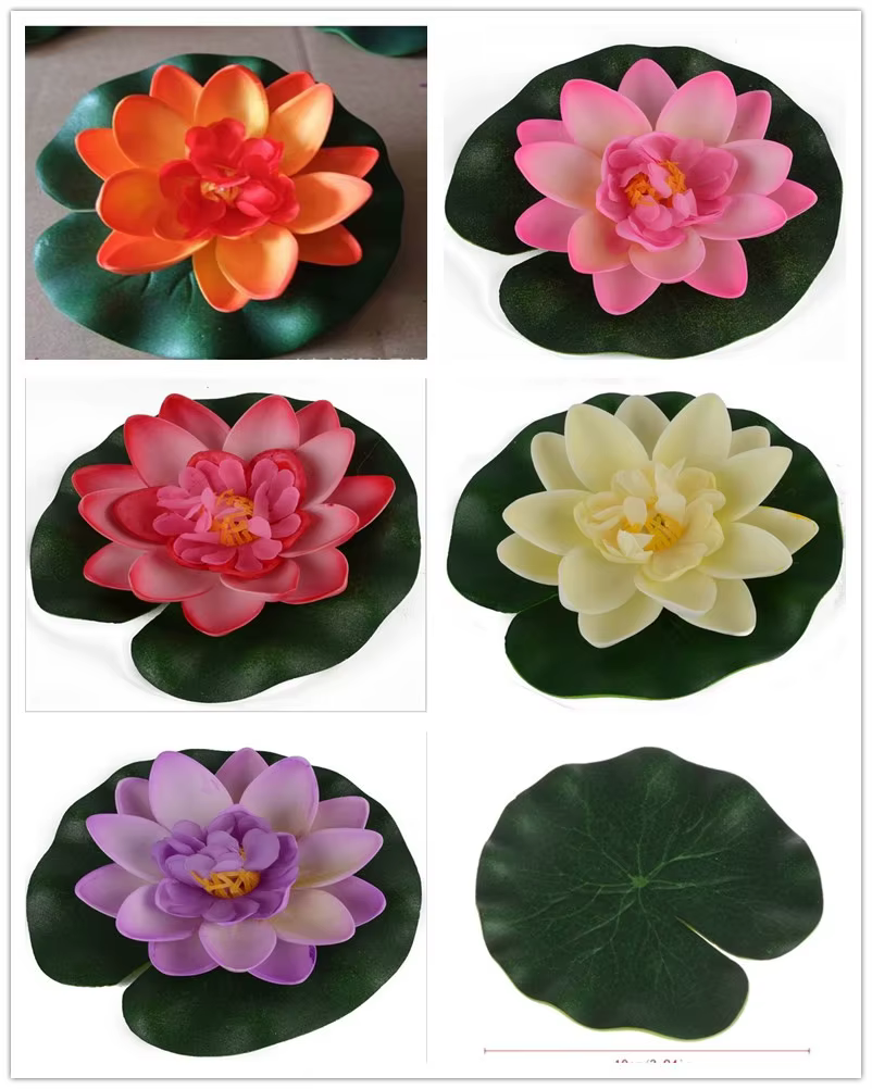 Fleur flottante artificielle de nénuphar