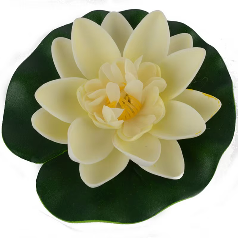 Fleur flottante artificielle de nénuphar