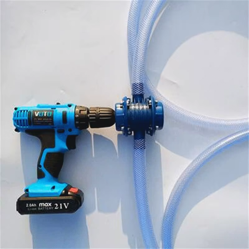 Perceuse à eau pompage huile Diesel pompe à eau centrifuge ménage auto-amorçante