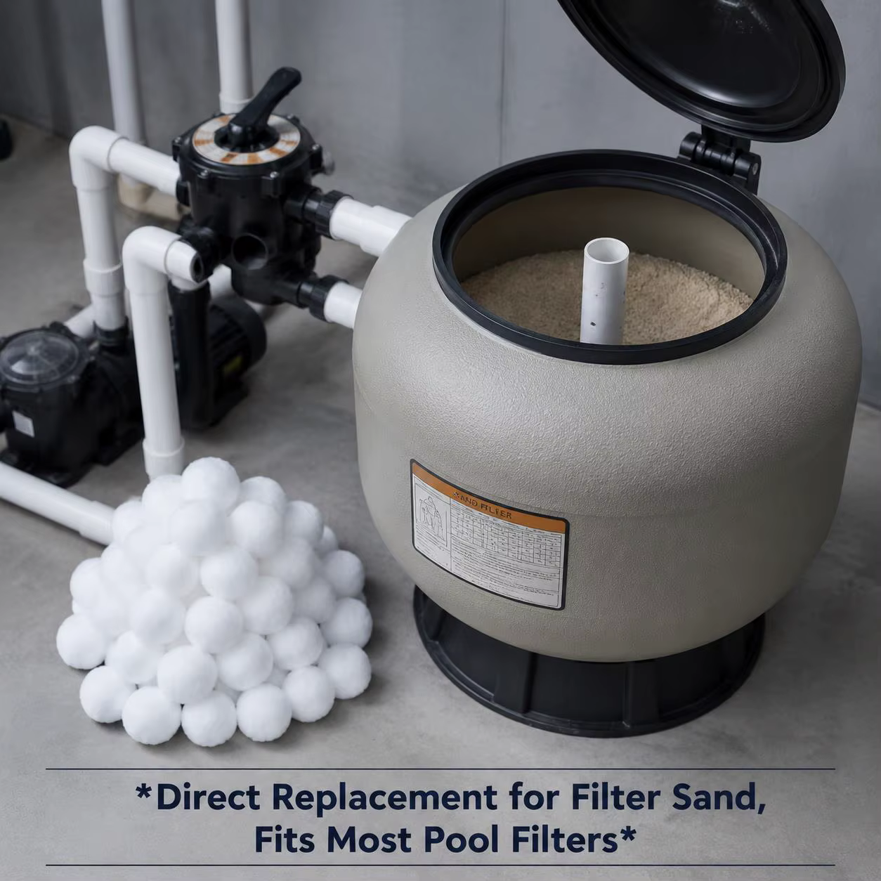 Boules filtrantes pour piscine 500g