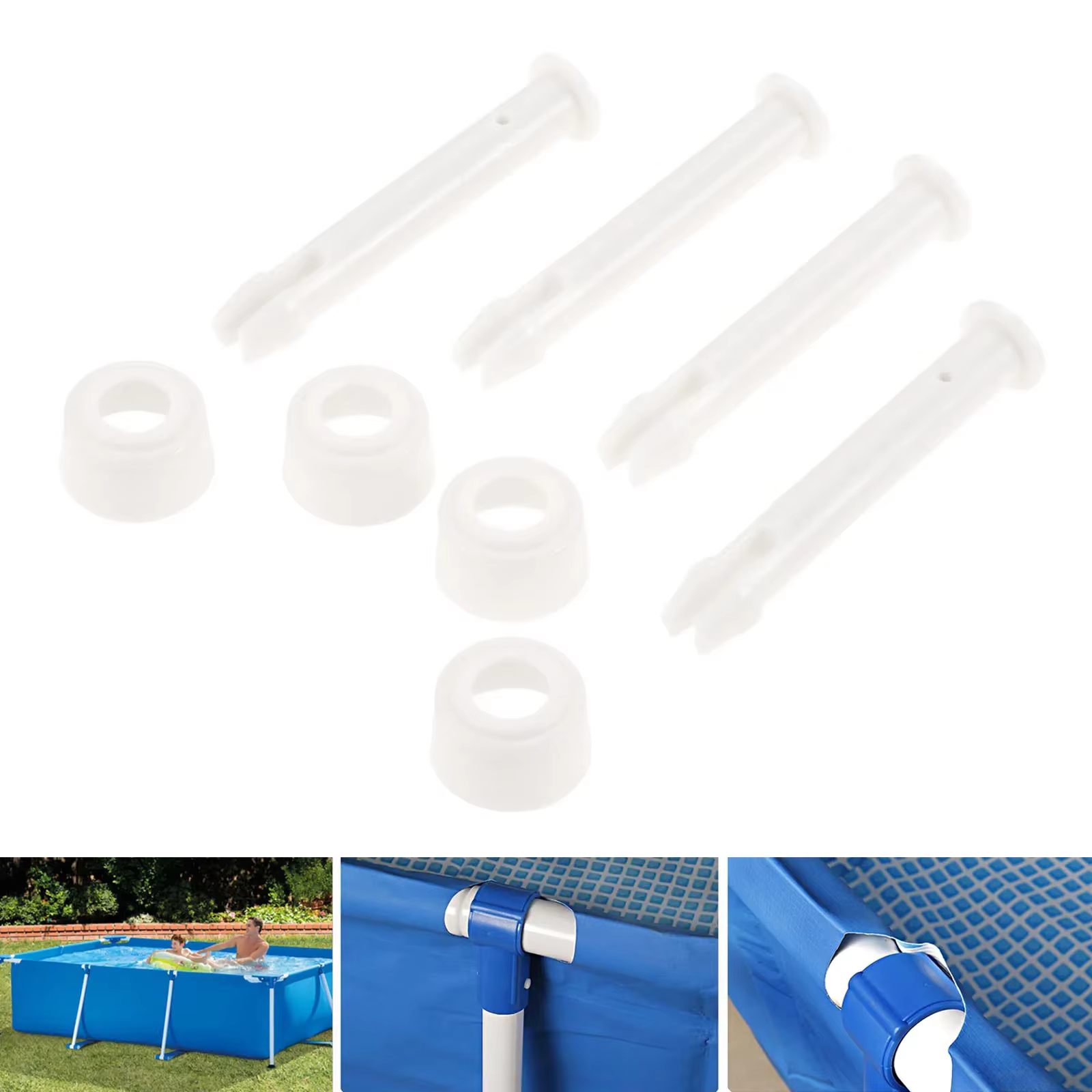 Exacpilles de joint de piscine en plastique et joint de piscine