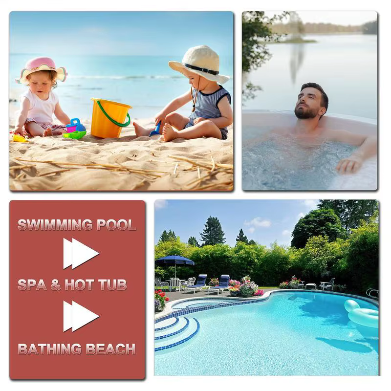 Bandelettes de Test de sel pour piscine