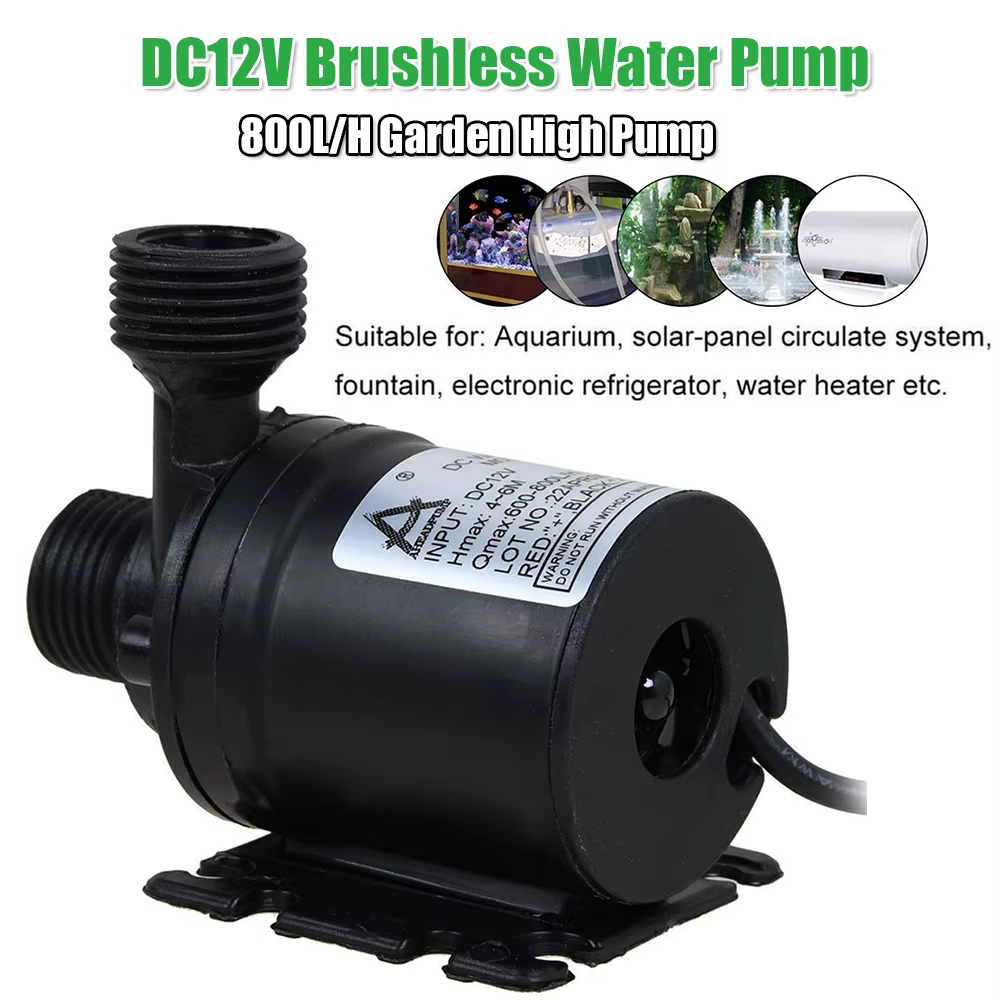 Pompe submersible 18W 800L/H
