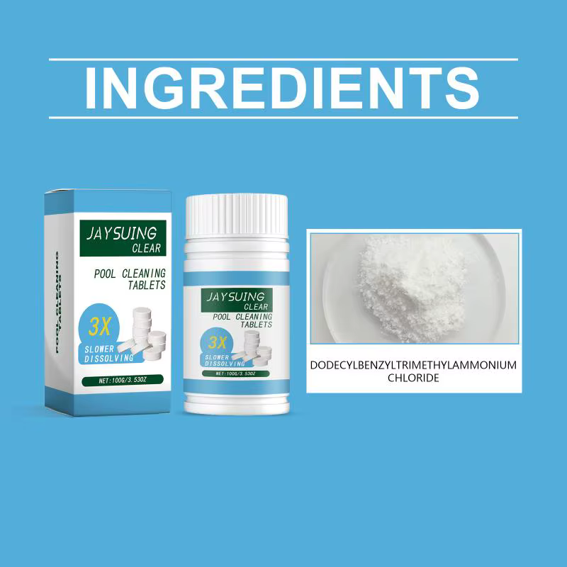 NOUVEAU Comprimés effervescents multi-effets au chlore 100g pour la purification de l'eau