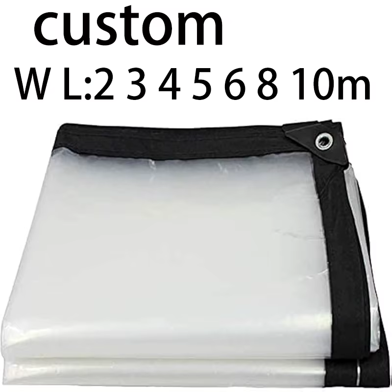 Bâche transparente grande personnalisée 2*3m 4 5 6 7 8 9 10 M 5