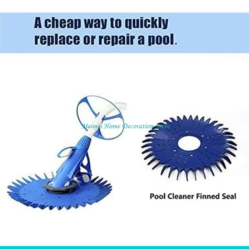 H7BF joint à ailettes W69698 diaphragme nettoyeur piscine W70327 coussinet pied pour Zodiac G3