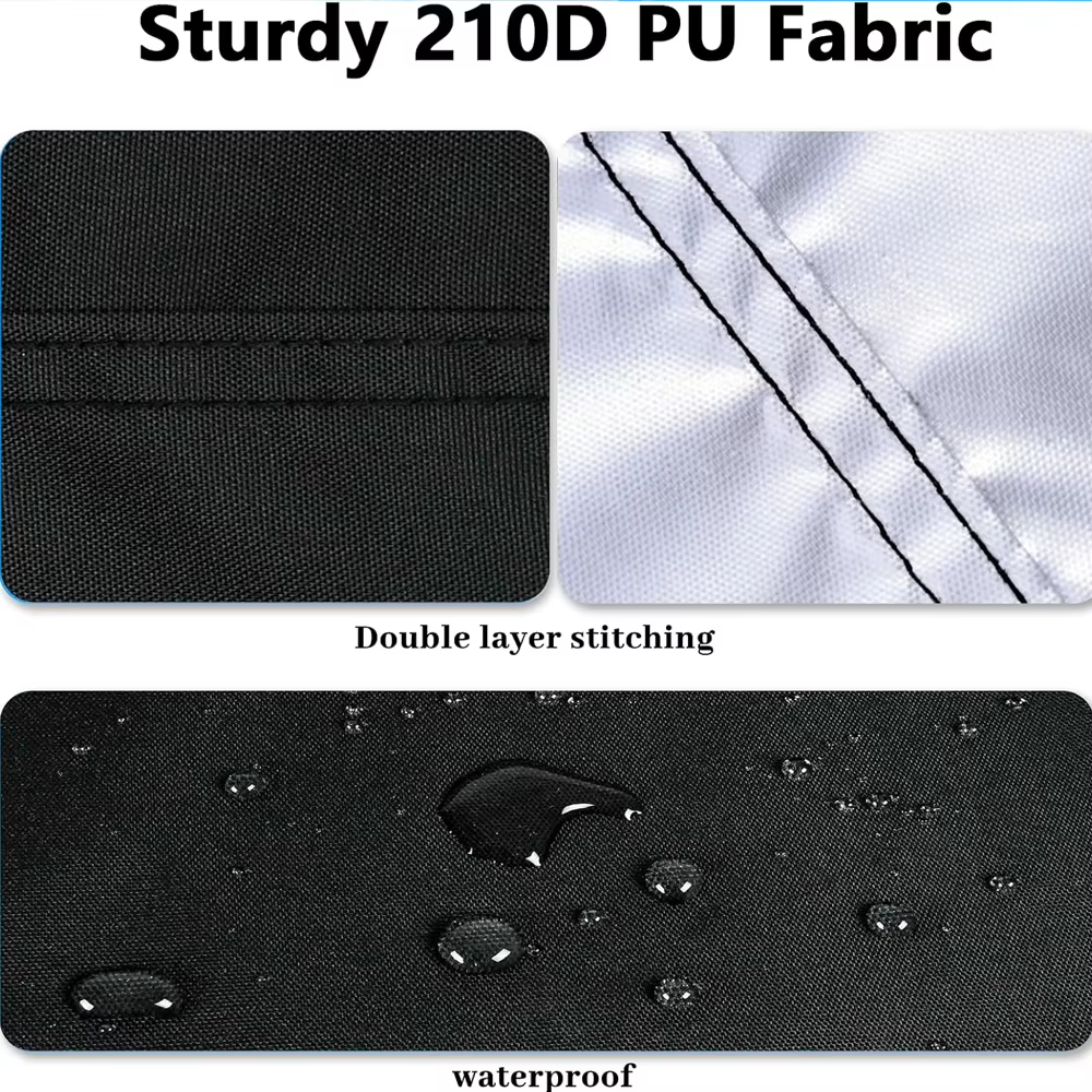 Couverture de piscine rectangulaire 210D