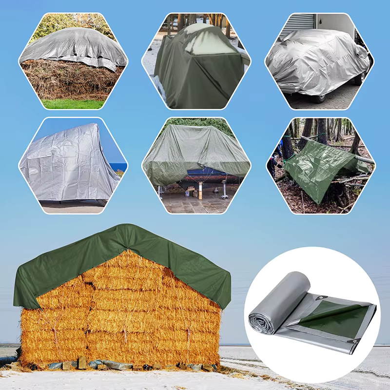 Bâche imperméable 2m * 2 2*3 3*3 3 × 4m