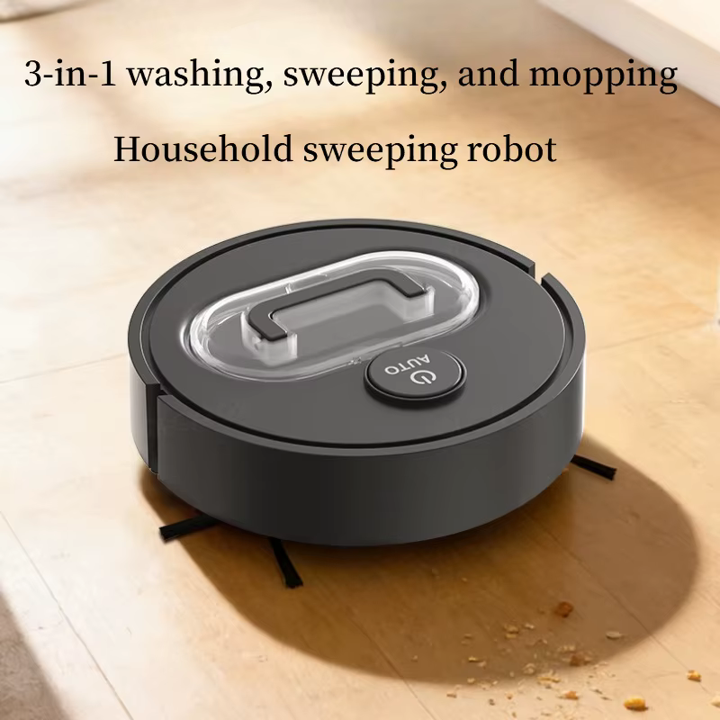 Robot de nettoyage intelligent, machine à balayer et à laver, aspirateur entièrement automatique adapté aux poils d'animaux