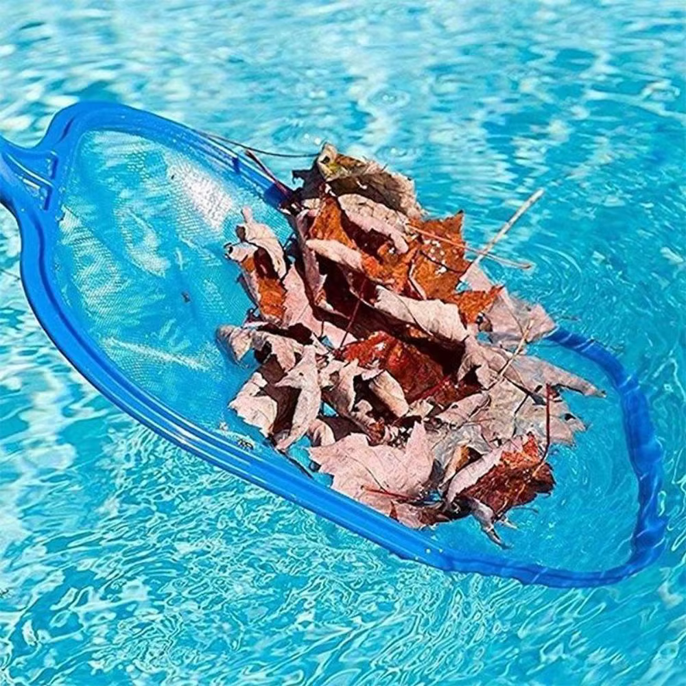 Épuisette de piscine légère à mailles fines