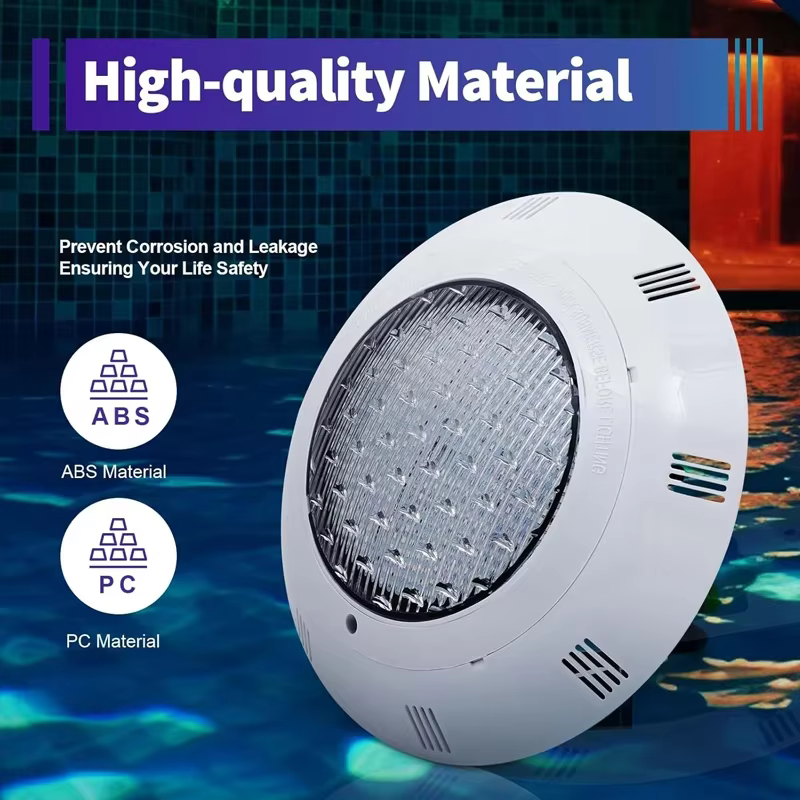 Lampes LED subaquatiques pour piscine