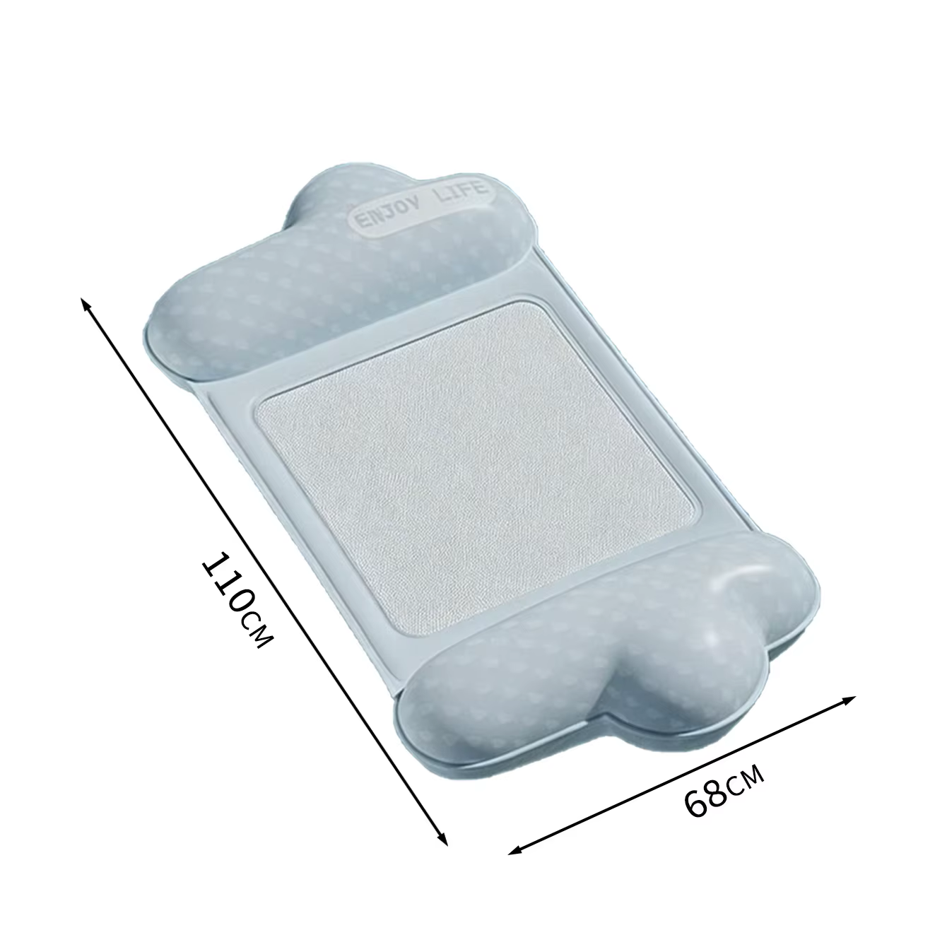 1PC Transat gonflable pour piscine avec siège en maille
