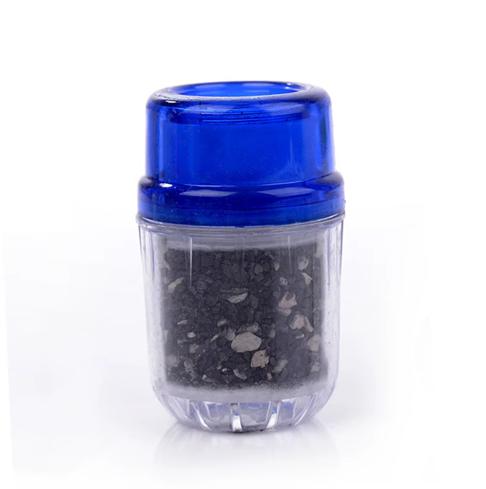 Filtre à eau à charbon actif à trois étapes pour robinet