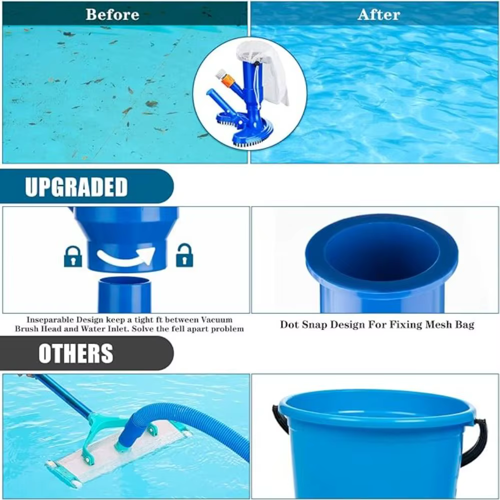Aspirateur de piscine portable