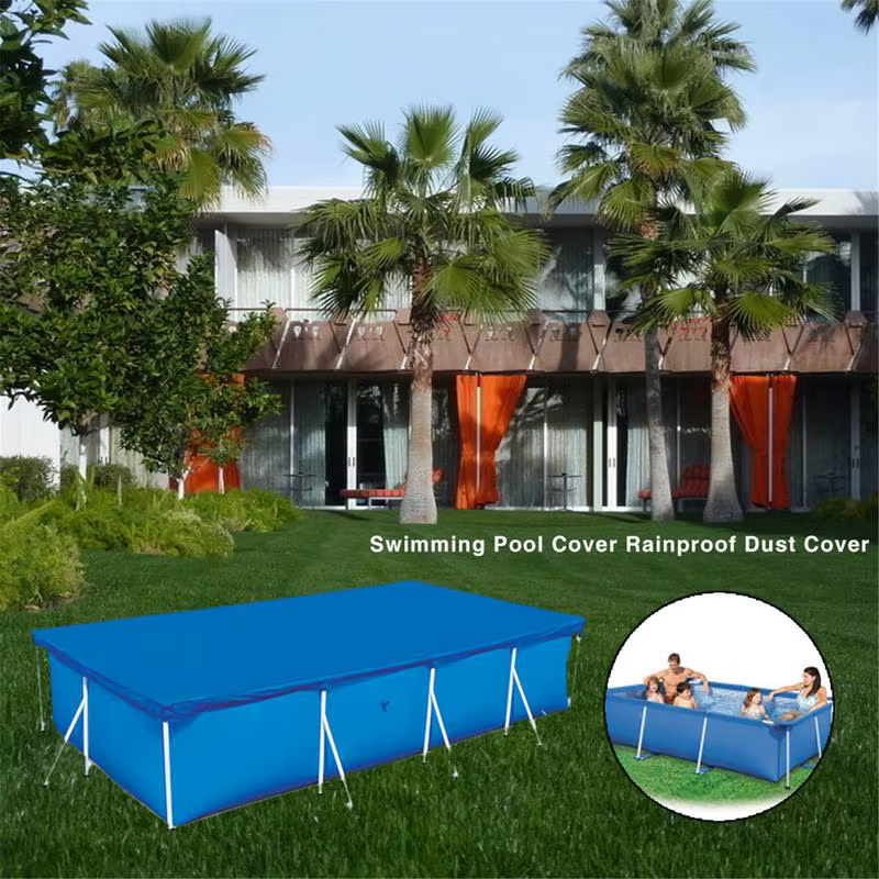 Couverture de piscine en tissu