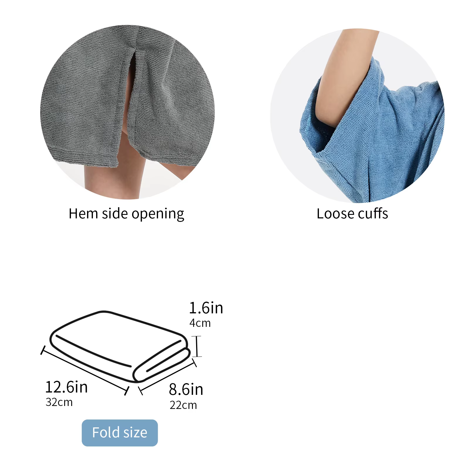 Robe à langer pour enfants: Poncho de surf absorbant à séchage rapide