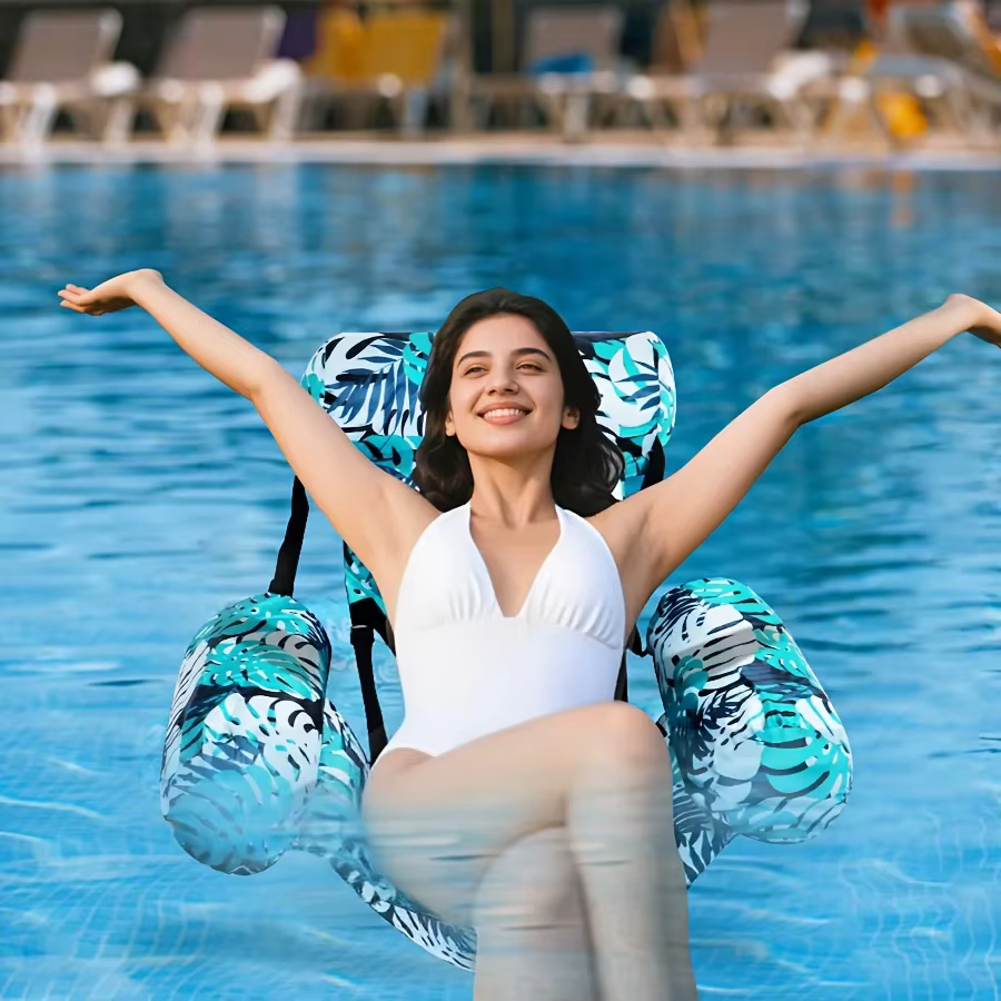 Chaises flottantes d'été pour piscine