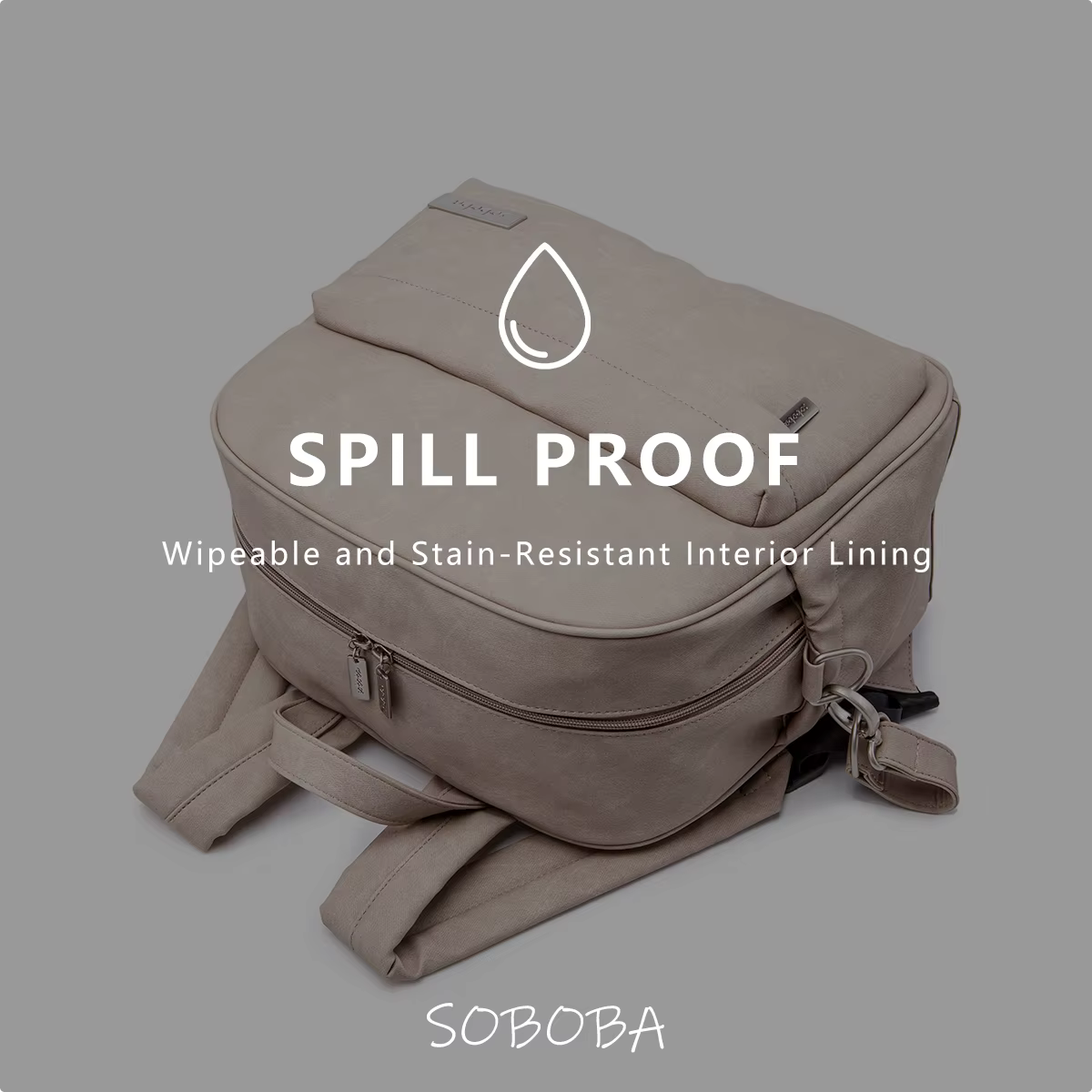 Sac à Couches Imperméable et observateur pour Nouveau-Né, Sacoche à Dos Portable pour Maman, pour Sortie Rapide, Proxy