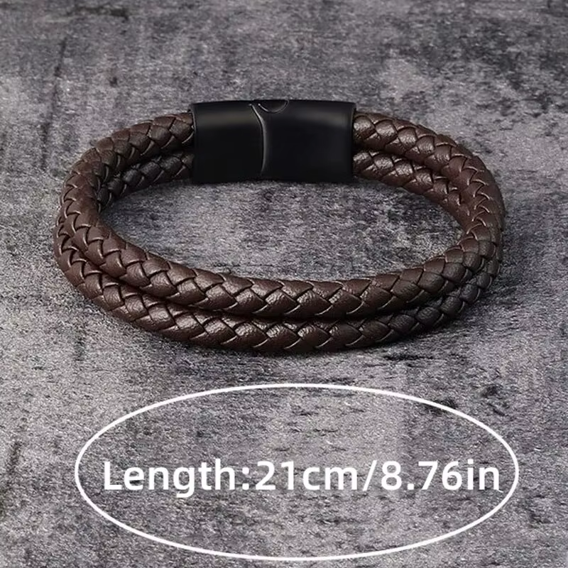 Bracelets en acier inoxydable pour hommes, bijoux, ULtressée, chimleather