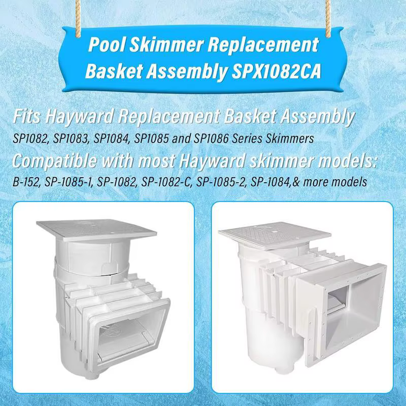 Panier d'écumoire de piscine pour piscine creusée