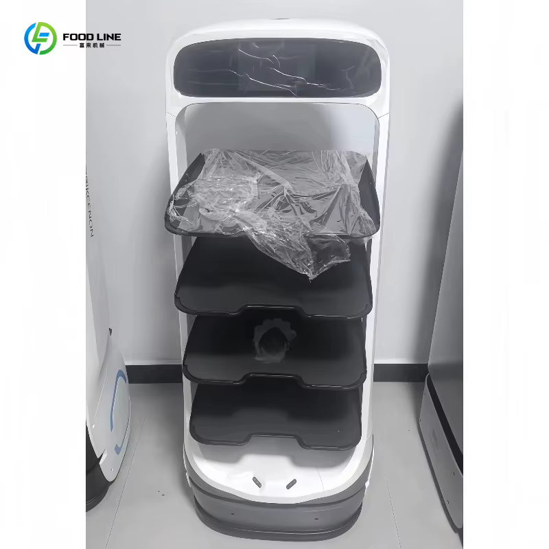 Robot de livraison de nourriture autonome personnalisé, machine intelligente multifonctionnelle pour serveurs, pour utilisation en restaurant