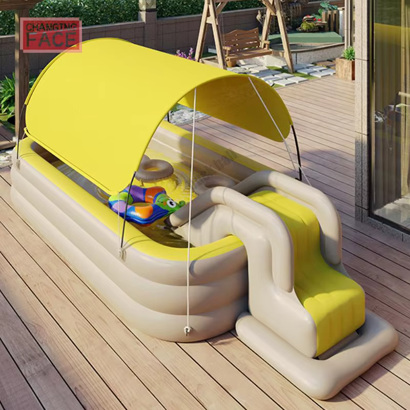Grande piscine gonflable d'été pour famille