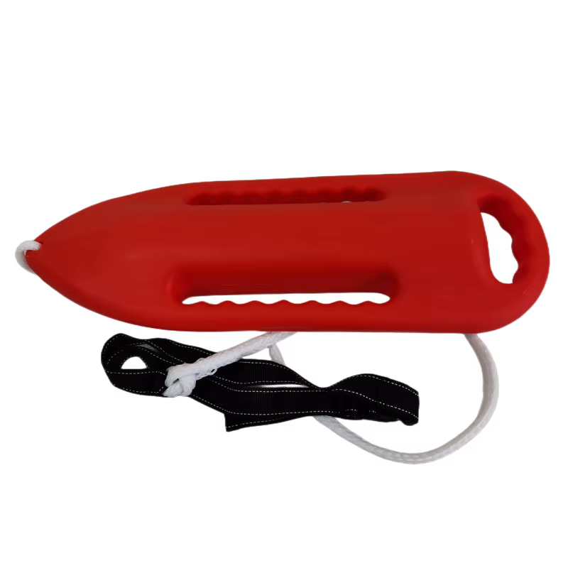 Bouée de sauvetage professionnelle pour la natation en eau libre, flotteur de sauvetage à 6 poignées, équipement de sauvetage pour le kayak et la plongée avec tuba