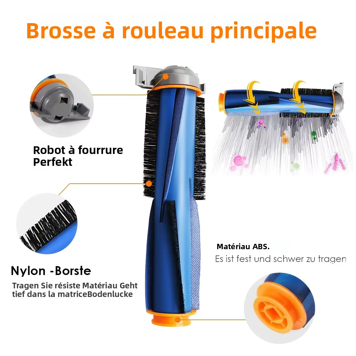 Accessoires pour aspirateur robot Shark AI Ultra 2 en 1, auto-vide [RV2600WSEU]