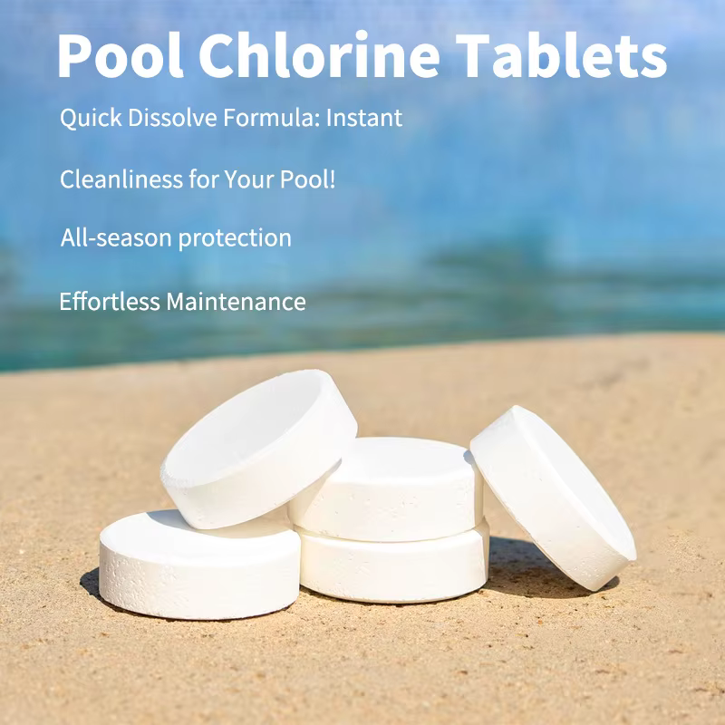 Tablette de chlore pour piscine