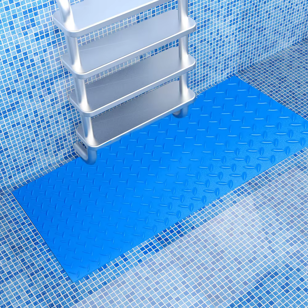 Tapis d'échelle de piscine antidérapant