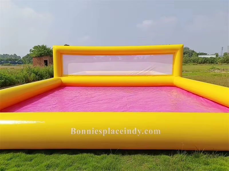Jeux aquatiques d'été terrain de volley-ball gonflable amusant plage Sports nautiques